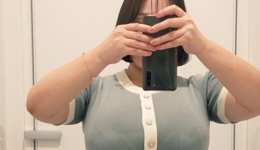 百貨店紳士服売り場のLカップ人妻【豊田怜花】デビューしマ◯コ3分名器が身バレ！