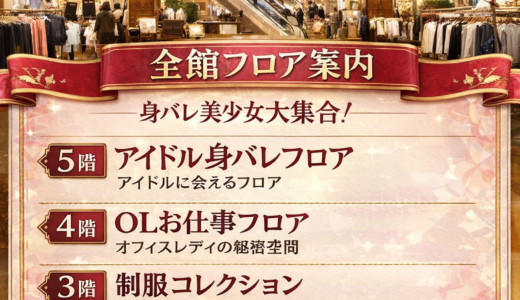 【身バレ館】全館フロアガイド：今週のラインナップをご紹介！